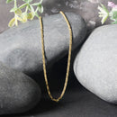 Diamond Cut Fancy Links Pendant Chain in 14k Yellow Gold (1.5mm)-9