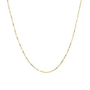 14k Yellow Gold Classic Box Chain 0.6mm-8