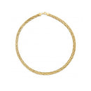 14k Yellow Gold Rapunzel Woven Necklace-2