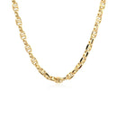 4.5mm 14k Yellow Gold Anchor Chain-8
