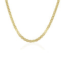3.2mm 14k Yellow Gold Mariner Link Chain-6