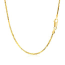 14k Yellow Gold Classic Box Chain 1.1mm-9