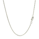 14k White Gold Lumina Pendant Chain 1.0mm-10
