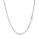 14k White Gold Franco Chain 1.2mm-10