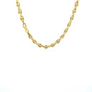 4.7mm 14k Yellow Gold Puffed Mariner Link Chain-6