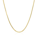 14k Yellow Gold Ice Chain 1.3mm-8