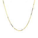 10k Yellow Gold Classic Box Chain 1.0mm-8