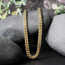 3.9mm 14k Yellow Gold Square Franco Chain-6