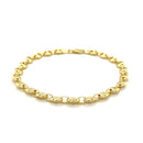 4.7mm 14k Yellow Gold Puffed Mariner Link Bracelet-5