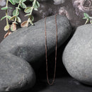 14k Rose Gold Classic Box Chain 0.6mm-11