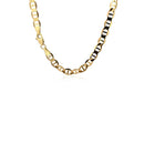 5.5mm 10k Yellow Gold Mariner Link Chain-9