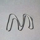 14k White Gold Classic Box Chain 1.4mm-12