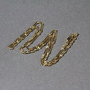 2.1mm 14k Yellow Gold Singapore Chain-9