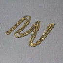2.1mm 14k Yellow Gold Singapore Chain-12