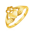 14k Yellow Gold Claddagh Ring-2