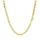 2.9mm 14k Yellow Gold Heart Chain-10