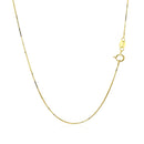 10k Yellow Gold Classic Box Chain (0.60 mm)-8