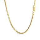 14k Yellow Gold Franco Chain 1.8mm-9
