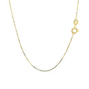 10k Yellow Gold Classic Box Chain 0.45mm-8