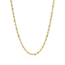 10K Yellow Gold Lite Rope Chain (2.50 mm)-5
