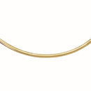 14k Yellow Gold Classic Omega Style Chain (6 mm)-5