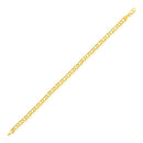 4.0 mm 14k Yellow Gold Lite Charm Bracelet-3