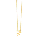 14K Yellow Gold Sagittarius Necklace-3