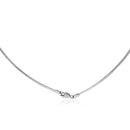 14k White Gold Classic Omega Style Chain (2 mm)-8