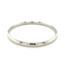 Classic Bangle in 14k White Gold (5.0mm)-4