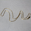14k Yellow Gold Classic Box Chain 0.7mm-11