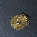 14k Yellow Gold Classic Box Chain 0.7mm-12