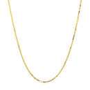 14k Yellow Gold Octagonal Box Chain 1.0mm-8