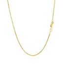 14k Yellow Gold Octagonal Box Chain 1.0mm-9