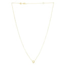 14k Yellow Gold Star of David Necklace-4
