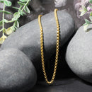 2.4mm 14k Yellow Gold Round Box Chain-10