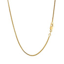 14k Yellow Gold Franco Chain 0.9mm-9