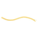 14k Yellow Gold 7 inch Clover Bracelet (6.50 mm)-6