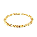 5.8mm 14k Yellow Gold Solid Miami Cuban Bracelet-6