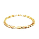 5.8mm 14k Yellow Gold Solid Miami Cuban Bracelet-7