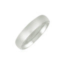 14k White Gold 5mm Comfort Fit Wedding Band-2