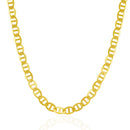 6.3mm 14k Yellow Gold Mariner Link Chain-6
