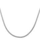 Ice Barrel Chain in 14k White Gold (3.10 mm)-5