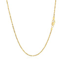 14k Yellow Gold Sparkle Chain 1.1mm-8