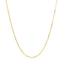 18k Yellow Gold Cable Chain 1.1mm-7