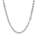 2.9mm 14k White Gold Heart Chain-9