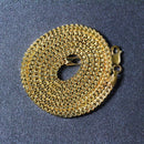 14k Yellow Gold Light Weight Wheat Chain (3.20 mm)-12