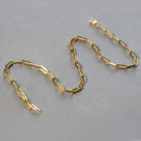 10K Yellow Gold Lite Paperclip Chain (4.20 mm)-10