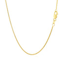 10k Yellow Gold Classic Box Chain 0.8mm-8