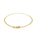 10k Yellow Gold Mariner Link Bracelet 1.7mm-8