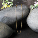 14k Yellow Gold Bead Chain 1.0mm-11